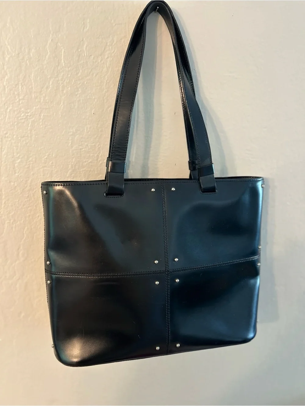 Tod’s Classic Black Studded Women’s Tote Bag
